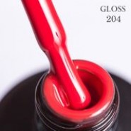 Гель-лак Gloss, Gel polish № 204, 15мл