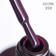 Гель-лак Gloss, Gel polish № 210, 15мл