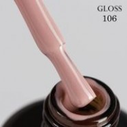 Гель-лак Gloss, Gel polish № 106, 15мл