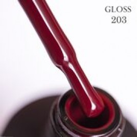 Гель-лак Gloss, Gel polish № 203, 15мл