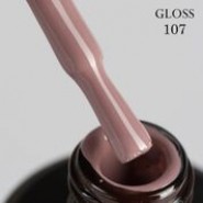 Гель-лак Gloss, Gel polish № 107, 15мл