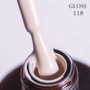 Гель-лак Gloss, Gel polish № 118 15мл