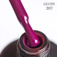 Гель-лак Gloss, Gel polish № 207, 15мl