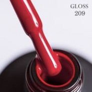 Гель-лак Gloss, Gel polish № 209, 15мл