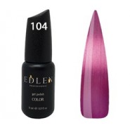 Гель-лак EDLEN №104(Фіолетова орхідея з шимером)