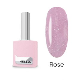 HELLO SMART GEL, ROSE, РІДКИЙ ГЕЛЬ З ШИМЕРОМ, 15 ML