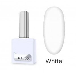 HELLO SMART GEL, WHITE, РІДКИЙ ГЕЛЬ БІЛИЙ, 15 ML